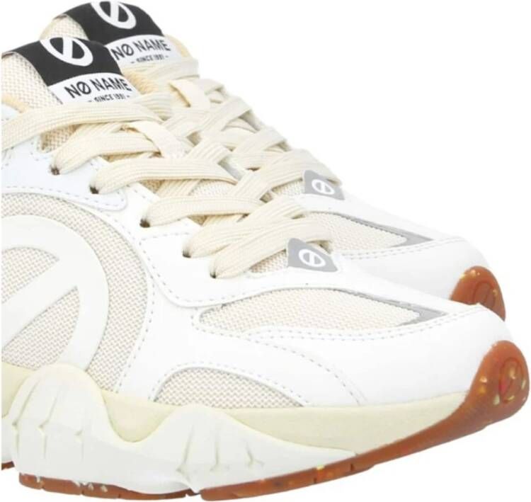 No Name Witte Sneakers Krazee Runner Multicolor White Dames