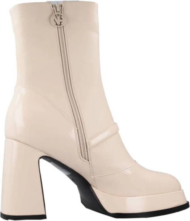 Noa Harmon Ankle Boots Beige Dames