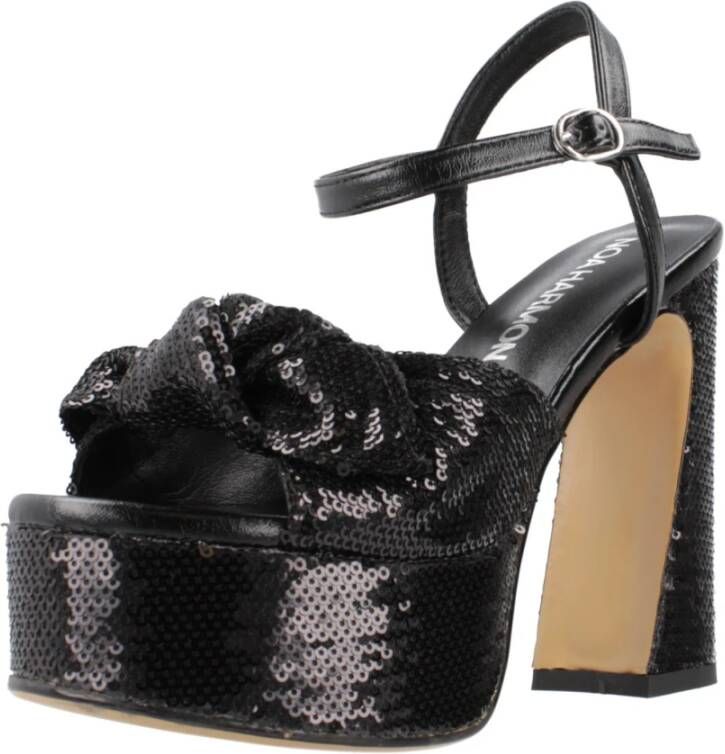 Noa Harmon Elegante High Heel Sandalen voor Evenementen Black Dames