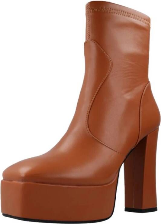 Noa Harmon Heeled Boots Brown Dames