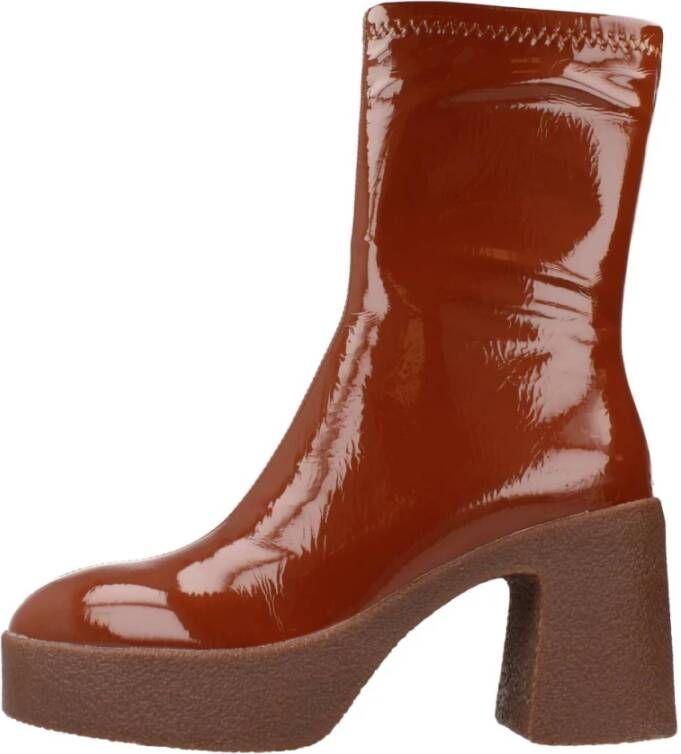 Noa Harmon Heeled Boots Brown Dames