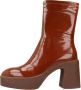 Noa Harmon Heeled Boots Brown Dames - Thumbnail 3