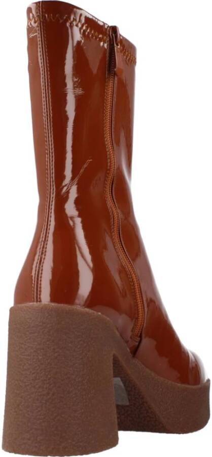 Noa Harmon Heeled Boots Brown Dames