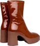 Noa Harmon Heeled Boots Brown Dames - Thumbnail 10