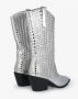 Noa Harmon Metallic Studded Boot Gray Dames - Thumbnail 3