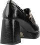 Noa Harmon Platform Moccasin Pumps Black Dames - Thumbnail 4