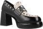 Noa Harmon Platform Moccasin Pumps Black Dames - Thumbnail 5