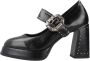 Noa Harmon Platform Pumps Black Dames - Thumbnail 3