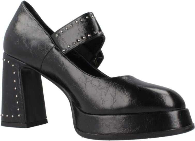 Noa Harmon Platform Pumps Black Dames