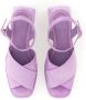 Nodaleto Bulla Joni Pumps With Maxi Platform Purple Dames - Thumbnail 4