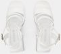 Nodaleto High Heel Sandals White Dames - Thumbnail 4