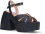 Nodaleto Hoge hiel sandalen Black Dames - Thumbnail 2