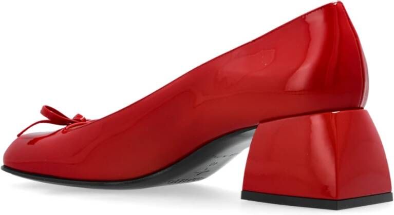 Nodaleto Leren hakken schoenen Red Dames