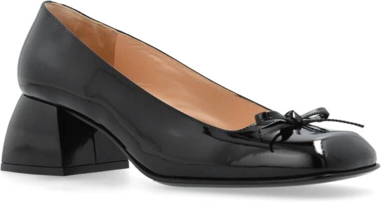 Nodaleto Leren schoenen met hak Black Dames