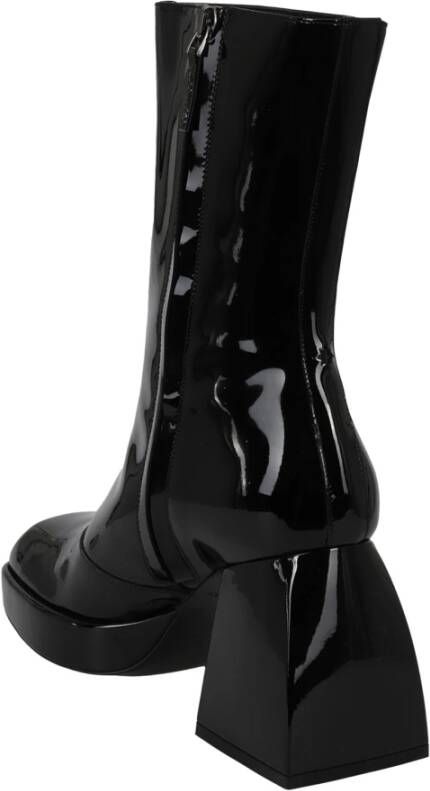 Nodaleto Luxe Kalfsleren Schoenen Black Dames