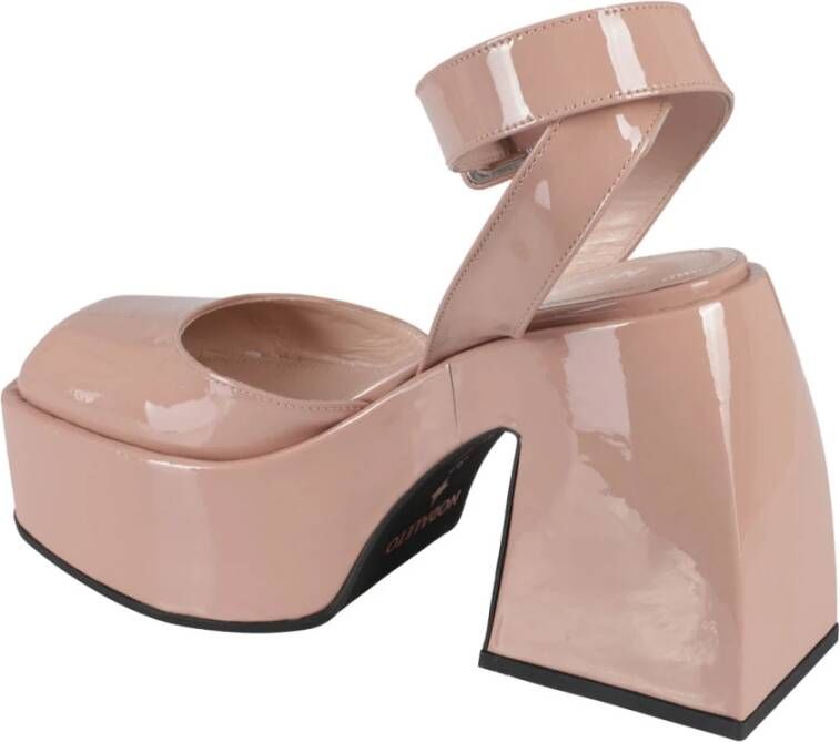 Nodaleto Sofia Platform Sandalen Pink Dames