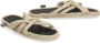 Nomadic State of Mind Gevlochten Raffia Touw Sandalen Beige Dames - Thumbnail 2