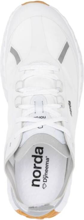 Norda Witte Sneakers met Bio-Dyneema Bovenwerk White Heren