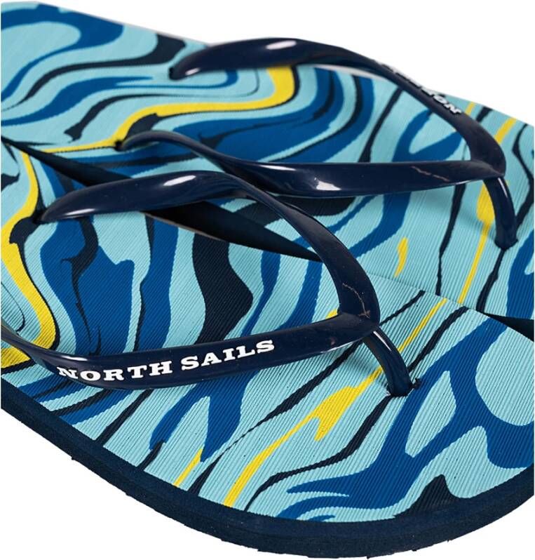 North Sails Flip Flops Blauw Dames