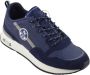 North Sails Blauwe Sneakers van Gerecycled Nylon met Suède Details Blauw Heren - Thumbnail 5