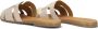 Notre-v Beige Krokodillenprint Slipper Beige Dames - Thumbnail 9