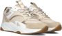 Notre-V Iva-06 Sneakers Leren Sneaker Dames Beige - Thumbnail 2