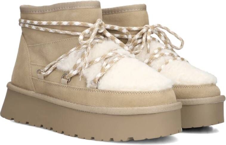 Notre-v Beige Snowboots Femm Beige Dames