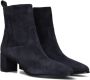 Notre-V 8543 Enkellaarsjes Enkelboots met rits Dames Blauw - Thumbnail 8