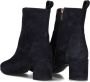 Notre-V 8543 Enkellaarsjes Enkelboots met rits Dames Blauw - Thumbnail 9