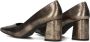 Notre-v Bronzen Reptielenleren Pumps Brown Dames - Thumbnail 9