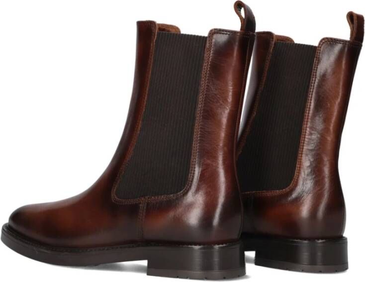 Notre-v Cognac Chelsea Boots voor Vrouwen Brown Dames