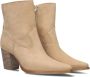 AYANA 1girl212 Enkellaarsjes Enkelboots met rits Dames Camel - Thumbnail 10