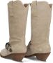 Notre-V 08-480 Cowboylaarzen Western Laarzen Dames Beige - Thumbnail 10