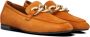 Notre-V 6114 Mocassins Instappers Dames Oranje - Thumbnail 9