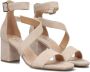 Notre-v Dames Sandalen 16036 Beige Dames - Thumbnail 11