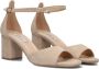 Notre-v Dames Sandalen 16054 Beige Dames - Thumbnail 9