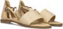 Notre-v Dames Sandalen 23268 Beige Dames - Thumbnail 8