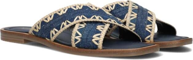 Notre-v Dames Slippers 23172 Blue Dames