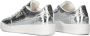 Notre-V Yenthe 2 Lage sneakers Leren Sneaker Dames Zilver - Thumbnail 6