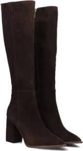 Notre-v Elegante Hoge Laarzen in Warm Bruin Brown Dames