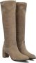 Notre-v Elegante Taupe Hoge Laarzen Beige Dames - Thumbnail 8