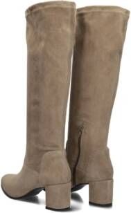 Notre-v Elegante Taupe Hoge Laarzen Beige Dames