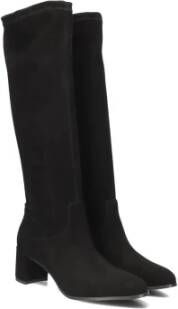 Notre-v Elegante Zwarte Hoge Laarzen Black Dames