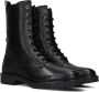 Notre-v Stijlvolle zwarte veterschoenen Black Dames - Thumbnail 7