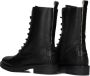 Notre-v Stijlvolle zwarte veterschoenen Black Dames - Thumbnail 8