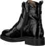 Notre-v Zwarte Bikerboot met Gespen Black Dames - Thumbnail 6