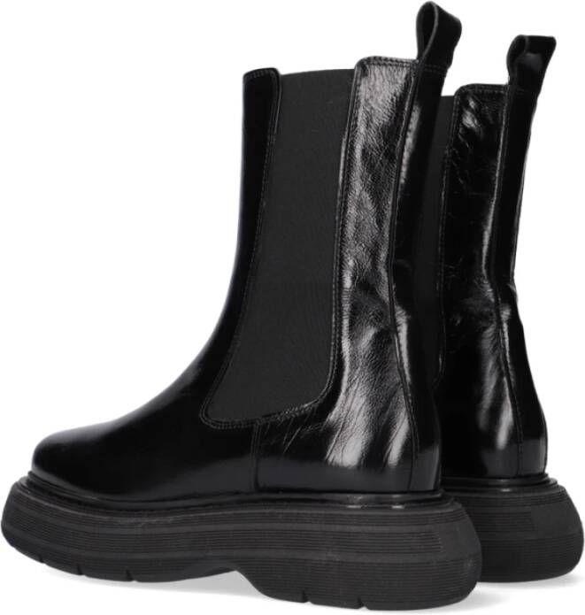 Notre-v Zwarte Chelsea Boot An131 Black Dames