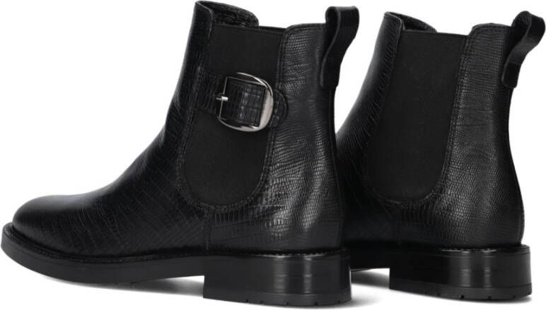 Notre-v Zwarte Chelsea Boots voor Dames Black Dames