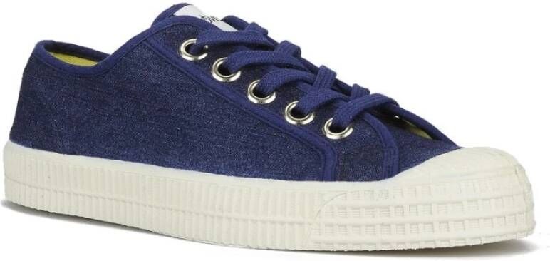 Novesta Denim Blue Transparent Sneakers Blue Heren