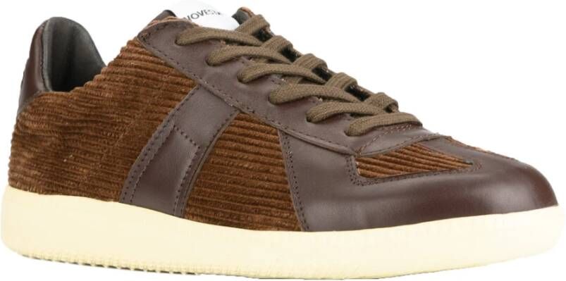 Novesta GAT Corduroy Bruin Ecru Brown Unisex